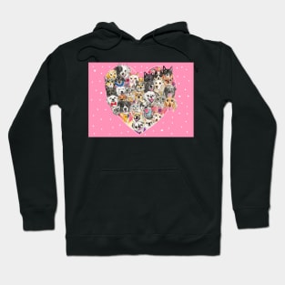 Heart of Pets - Pink version Hoodie